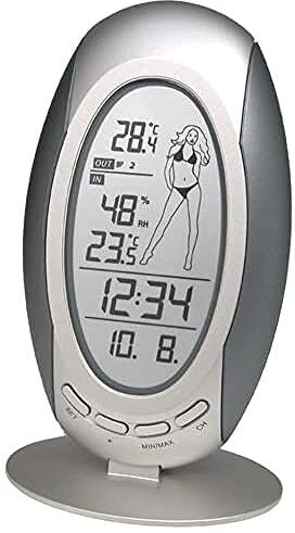 TechnoLine WS 9723 Stazione Meteo, Grigio/Argento