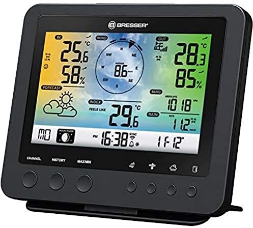 BRESSER Stazione Base aggiuntiva centralina Meteo 7002580, Nero