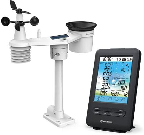 BRESSER Stazione meteorologica 4CAST 4 giorni WLAN con sensore esterno 7 in 1