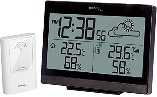 TechnoLine Stazione Meteo, Nero