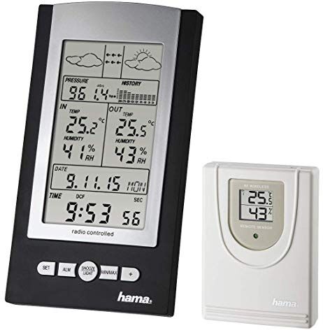 Hama Stazione Meteo Elettronica "EWS-800"   Nero