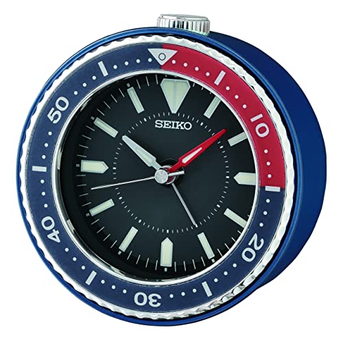 Seiko Sveglia in plastica blu