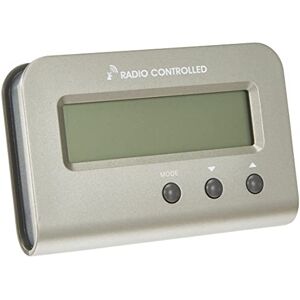 TFA Sveglia radiocomandata, Colore: Argento TFA Sveglia radiocomandata, Colore: Argento