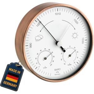 TFA Dostmann Stazione Meteo analogica, per Uso Interno ed Esterno, Resistente alle intemperie, barometro, termometro, igrometro, per previsioni del Tempo TFA Dostmann Stazione Meteo analogica, per Uso Interno ed Esterno, Resistente alle intemperie, barometro, termometro, igrometro, per previsioni del Tempo