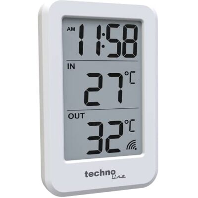 techno line WS9172, temperatura interna, temperatura esterna, ora, semplice e buono! techno line WS9172, temperatura interna, temperatura esterna, ora, semplice e buono!