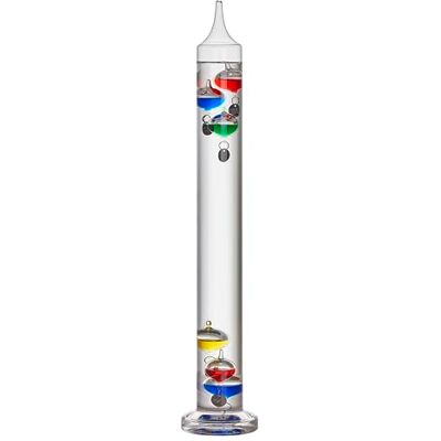 TFA Dostmann Termometro analogico in vetro Galileo Galilei, 18.1019, termometro liquido, 44 cm, misurazione della temperatura interna, facile lettura, segni di temperatura argentati, oggetto TFA Dostmann Termometro analogico in vetro Galileo Galilei, 18.1019, termometro liquido, 44 cm, misurazione della temperatura interna, facile lettura, segni di temperatura argentati, oggetto