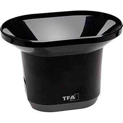 TFA Dostmann Parapioggia per 47.3005.01, Nero, 190 x 125 x 135 mm TFA Dostmann Parapioggia per 47.3005.01, Nero, 190 x 125 x 135 mm