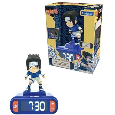 Lexibook , Sasuke, Sveglia con Luce Notturna Sasuke, Suoni e Melodie, Schermo LCD retroilluminato, Luminoso, Snooze, Lexibook , Sasuke, Sveglia con Luce Notturna Sasuke, Suoni e Melodie, Schermo LCD retroilluminato, Luminoso, Snooze,