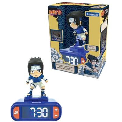 Lexibook , Sasuke, Sveglia con Luce Notturna Sasuke, Suoni e Melodie, Schermo LCD retroilluminato, Luminoso, Snooze, Lexibook , Sasuke, Sveglia con Luce Notturna Sasuke, Suoni e Melodie, Schermo LCD retroilluminato, Luminoso, Snooze,