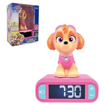 Lexibook , Paw Patrol, Sveglia Notturna Paw Patrol, Suoni e Melodie, Schermo LCD retroilluminato, Luminoso, Snooze, Lexibook , Paw Patrol, Sveglia Notturna Paw Patrol, Suoni e Melodie, Schermo LCD retroilluminato, Luminoso, Snooze,