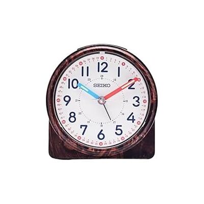 Seiko Orologio sveglia marrone scuro Seiko Orologio sveglia marrone scuro