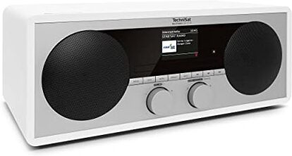 TechniSat DIGITRADIO 451 CD IR digitale, radio internet con lettore CD (DAB+, FM, stereo, AUX streaming audio Bluetooth, Spotify, USB con funzione di ricarica e riproduzione MP3, WLAN, 2 x 15 Watt)