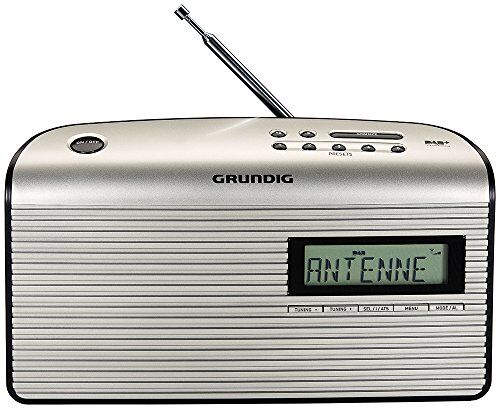 Grundig Music, radio 7000 DAB nero/argento