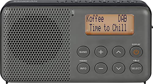 Sangean A500400 Radio DPR-64, Grigio-Nero