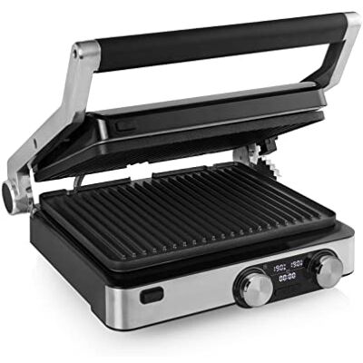 Princess 117310 - Nero / Acciaio inox - Griglia a contatto Princess 117310 - Nero / Acciaio inox - Griglia a contatto