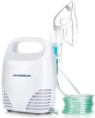 Hangsun Aerosol a Pistone  Inalatore Nebulizzatore Silenzioso Portatile per Adulti e Bambini