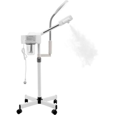 ACLICE Vapore per il viso, 2 in 1, per sauna facciale, pulizia dei pori, 750 W, altezza regolabile con luce LED, adatto per casa, salone, clinica di bellezza, centro sanitario, spa, medica di bellezza ACLICE Vapore per il viso, 2 in 1, per sauna facciale, pulizia dei pori, 750 W, altezza regolabile con luce LED, adatto per casa, salone, clinica di bellezza, centro sanitario, spa, medica di bellezza