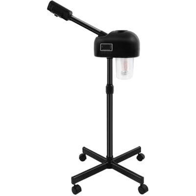HauTour Vapore per viso, sauna facciale, vapore, 750 W, 2 in 1, con ugello girevole a 360° e asta retrattile, per studio cosmetico, salone e uso domestico HauTour Vapore per viso, sauna facciale, vapore, 750 W, 2 in 1, con ugello girevole a 360° e asta retrattile, per studio cosmetico, salone e uso domestico