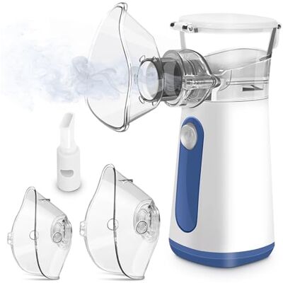 tempo di saldi Aerosol Portatile Silenzioso e compatto con Alimentazione USB. Macchina Aerosol Adulti e Bambini leggero e facile da utilizzare. Mesh Nebulizer da Viaggio, efficiente e veloce tempo di saldi Aerosol Portatile Silenzioso e compatto con Alimentazione USB. Macchina Aerosol Adulti e Bambini leggero e facile da utilizzare. Mesh Nebulizer da Viaggio, efficiente e veloce