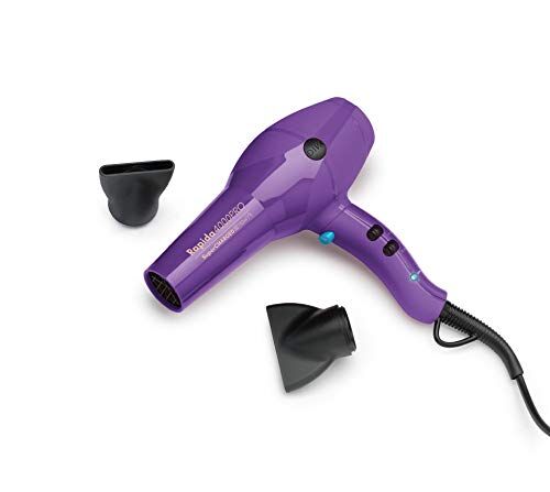 Diva Pro Styling Rapida 4000 Pro Asciugacapelli Professionale Con Condizionamento Ionico, 2200 W, Viola 1 Unità