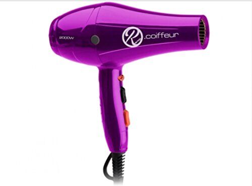 Diffitalia PHON RETRO' UPGRADE COIFFEUR 2000W NERO O VIOLA