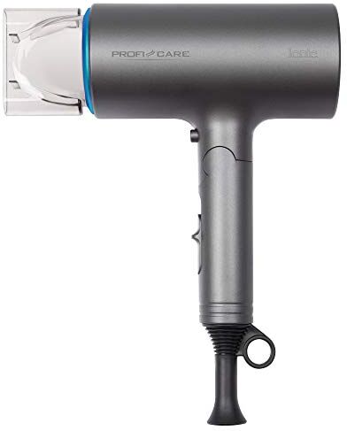 PROFI CARE PC-HT 3073-Manico Pieghevole, Colore: Blu Asciugacapelli, Alloggiamento Soft Touch