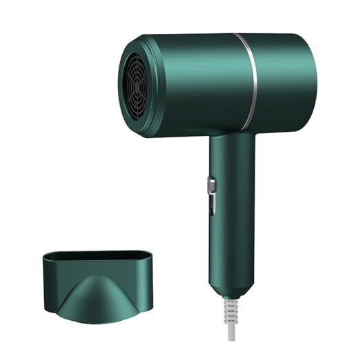 Generic Home Asciugacapelli ad alta potenza portatile pieghevole asciugacapelli blu cura dei capelli dormitorio asciugacapelli fGS738 (verde, taglia unica)