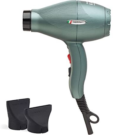 GAMMAPIU' GAMMAPIU’ Asciugacapelli Professionale I.E.S Light, Phon per Capelli a Risparmio Energetico, Asciugatura Rapida con Tecnologia ETC, Super Leggero (430 gr), 2 Velocità / 3 Temperature