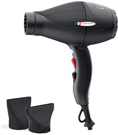 GAMMAPIU' GAMMAPIU’ Asciugacapelli Professionale I.E.S Light, Phon per Capelli a Risparmio Energetico, Asciugatura Rapida con Tecnologia ETC, Super Leggero (430 gr), 2 Velocità / 3 Temperature