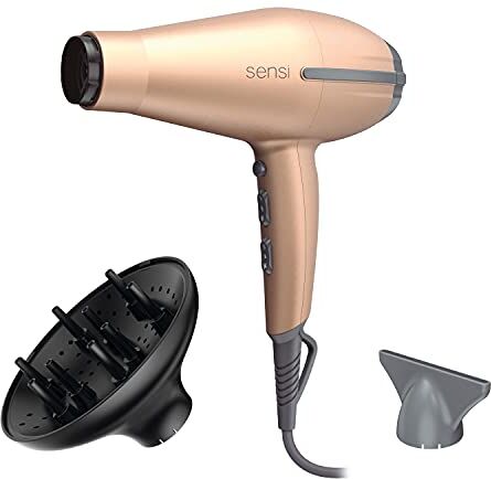 GA.MA ITALY PROFESSIONAL Gama Italy Professional Phon Tempo 5D Sensi 2200 W Di Potenza Innovativa Teconologia 5D Ultra Ozone Ion Protect Massima Cura E Protezione Dei Capelli 530 g