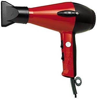 UZZHANG MIMIOOORE Professionale ionico asciugacapelli con diffusore, Imposta Salon leggero asciugacapelli for donne e uomini (Color : Red)