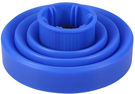 Yosoo Health Gear Copri Asciugacapelli, Diffusore Soffiatore, Asciugacapelli Pieghevole Pieghevole Asciugacapelli Copri Diffusore Asciugacapelli Styling Strumento Parrucchiere(Blu)