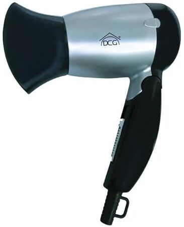 DCG Eltronic HT 100 1200W Nero, Bianco asciuga capelli