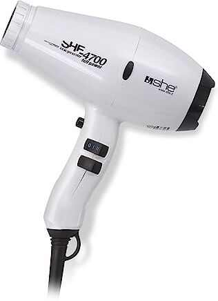 SHE Phon Asciugacapelli Modello 4700 Super Leggero Bianco