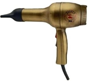 Generic Asciugacapelli Professionale Hipster Oro 1600-1800W