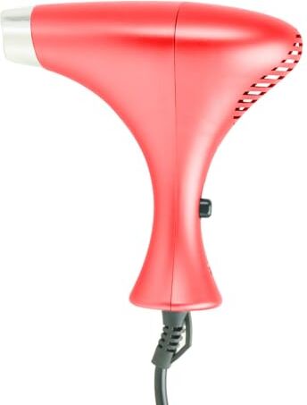 PYRAMIDEA Asciugacapelli da Viaggio Compact Sport Potenza 1200W Colore Rosso