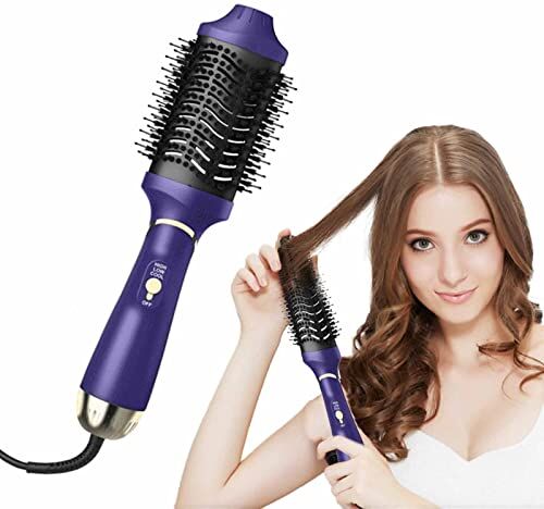 ROEOLNIL One-Step Spazzola Asciugacapelli e Volumizzante, Spazzola Ad Aria Calda, 4 in 1 Phon Ioni Spazzola Elettrica per Asciugare, Lisciare e Volume Capelli