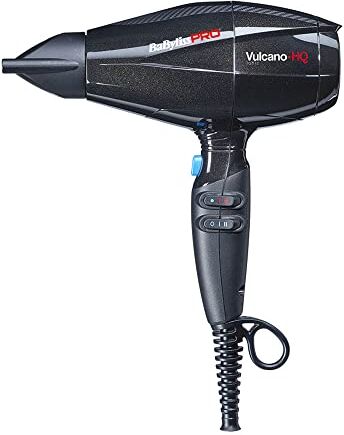 BaByliss Asciugacapelli  Pro ionico Vulcano HQ nero 2400W