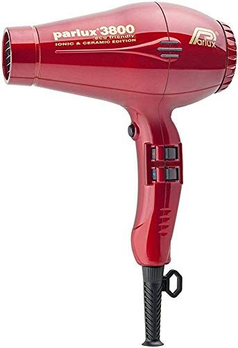 Pyoumi Ceramic Plus Ionic Eco Friendly Professional Asciugacapelli 2100W Asciugacapelli Soffia Vento caldo e freddo (rosso)