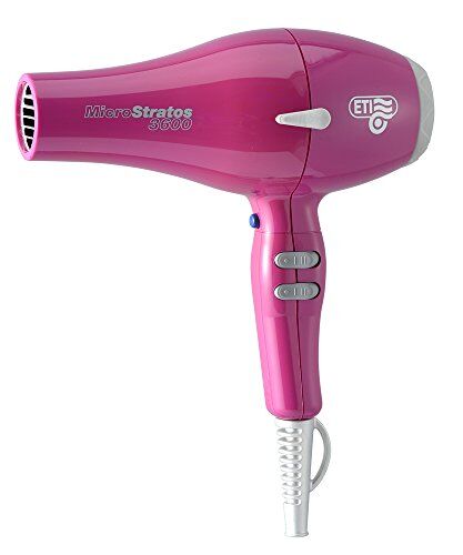 ETI Micro Stratos 3600 Asciugacapelli 2400W Fuxia