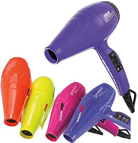 BaByliss Secador Luminoso Giallo Ionico 2100 W. 490 Gr