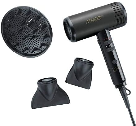 Diva Pro Styling Asciugacapelli con diffusore compatto  Atmos Dry Ultra potente, leggero e incredibilmente silenzioso