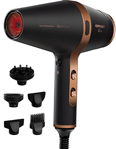 Concept hair dryer 2200 W Black Bronze