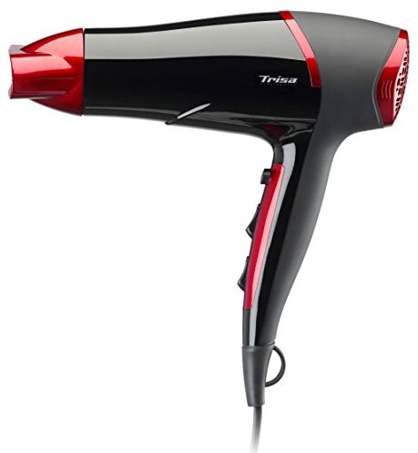 Trisa Electronics Asciugacapelli "Power Breeze", rosso/nero