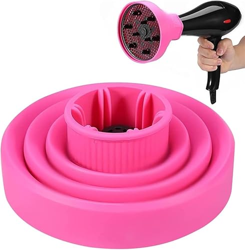 SQUADO Diffusore Universale Pieghevole In Silicone Da Viaggio Per Phon Asciugacapelli