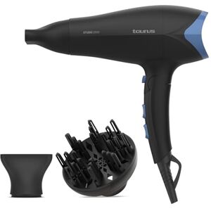Taurus Asciugacapelli Studio 2500 da 2400W e tecnologia all'avanguardia che non danneggia i capelli, con regolatore di temperatura e due diverse velocità Taurus Asciugacapelli Studio 2500 da 2400W e tecnologia all'avanguardia che non danneggia i capelli, con regolatore di temperatura e due diverse velocità