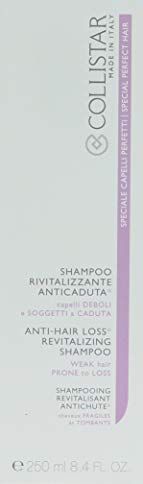 Collistar Shampoo Rivitalizzante Anticaduta Donna , Rende i capelli più forti e resistenti , per capelli deboli e soggetti a caduta , 250ml