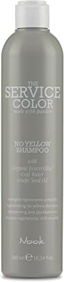 Nook Shampoo No Yellow 300 ml   specifico per capelli decolorati, con mechés, schiariture e colpi di sole