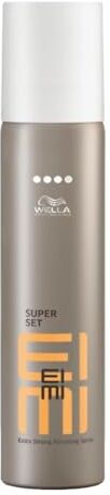 Wella EIMI Super Set, Lacca Spray per Capelli Tenuta Super Forte Fattore di Protezione Solare 1 confezioni da 75 ml