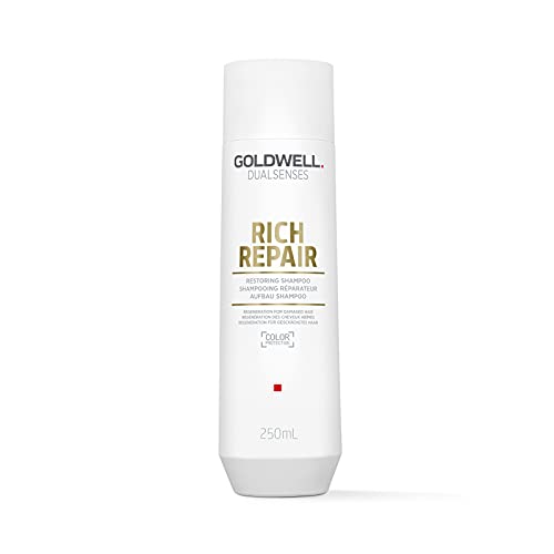 Goldwell Dualsenses Rich Repair, Shampoo per capelli secchi o danneggiati, 250ml